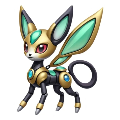 Meloetta-Protogen-Primagen-Pokémon-Fakémon-creature sticker