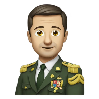 Vladimir zelenskiy sticker