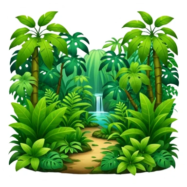 Rainforest sticker