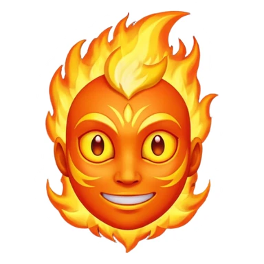 fire spirit sticker