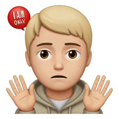 I am not okay with this (netflix) themed emojis sticker