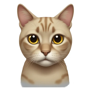 cat unimpressed  sticker