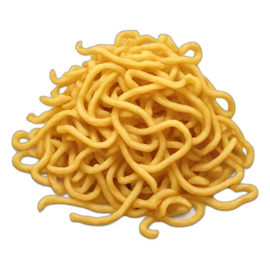 Fried noodles sticker