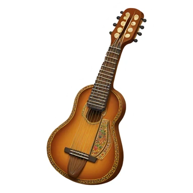 indian sitar sticker