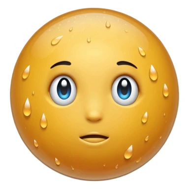 sweat droplets sticker