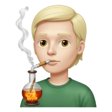 smoking bong sticker