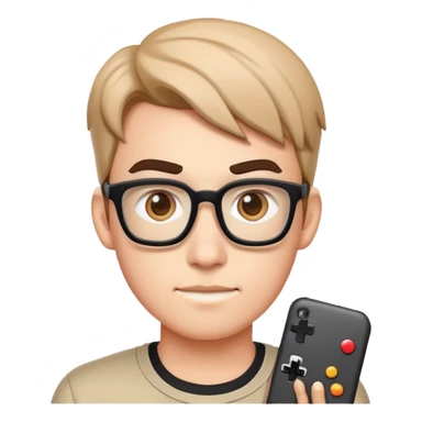 gamer nerd thats nerd face sticker