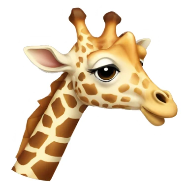 giraffe bbq sticker