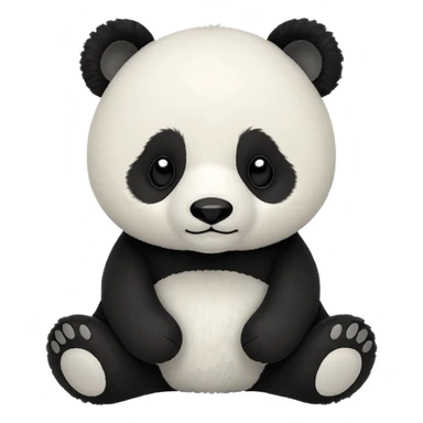 Jellycat Panda Smudge sticker