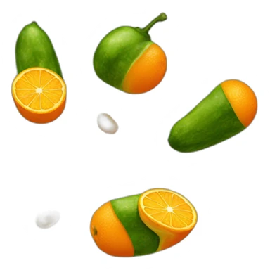 orange-pickle sticker