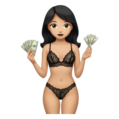 Erotic Sex money full height  sticker
