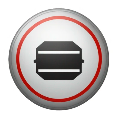 Stop schild sticker