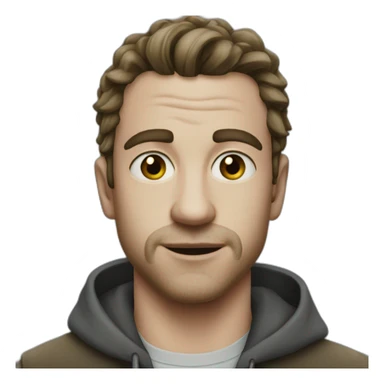 ian on shameless  sticker