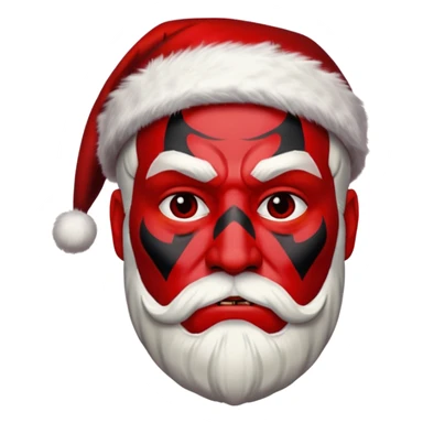 darth maul santa sticker