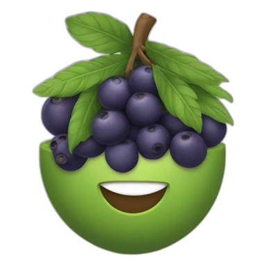 tigela de açaí sticker