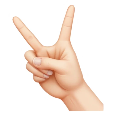 Chinese middle finger  sticker