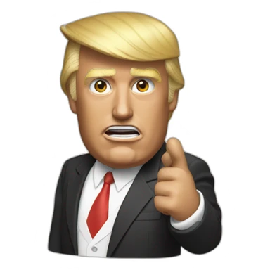 Donald trump drop the mic sticker