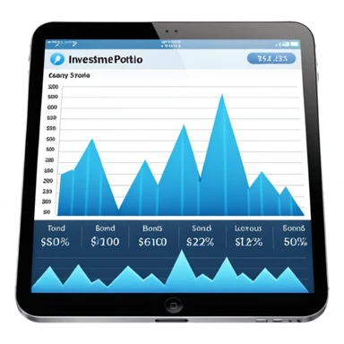 Investment portfolio sticker