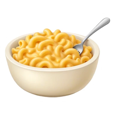 Mac n cheese in a bowl sticker