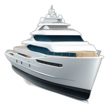 Un Yacht luxueux  sticker
