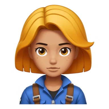 Amber brawl stars  sticker