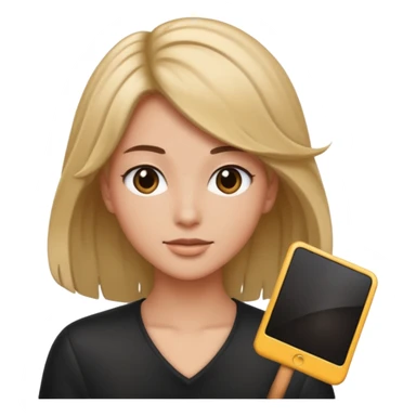 hair flip emoji sticker