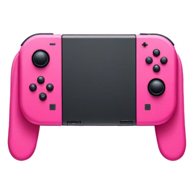 Hot pink Nintendo switch sticker