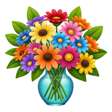 Flower boques sticker