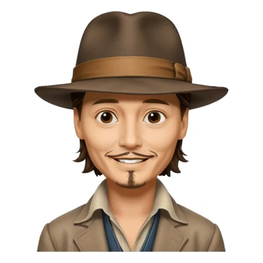 johnny depp sticker