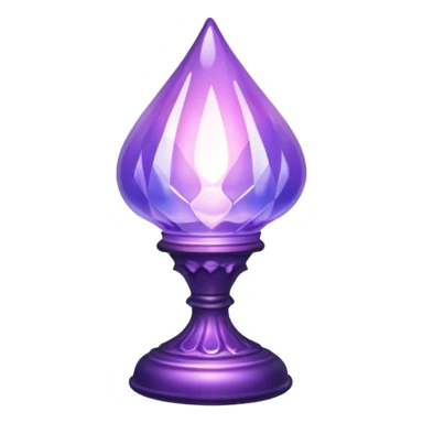 Violet Fairy lamp sticker