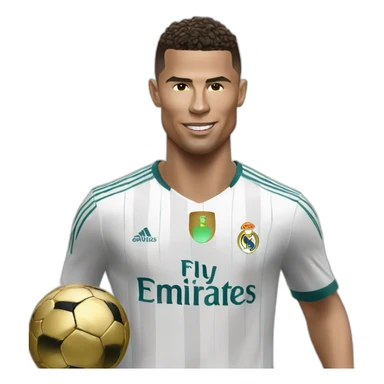 ronaldo also ballon dor sticker
