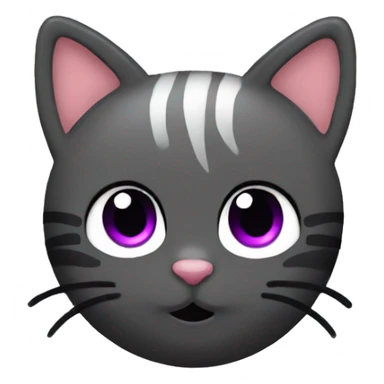 heart for cat ears sticker