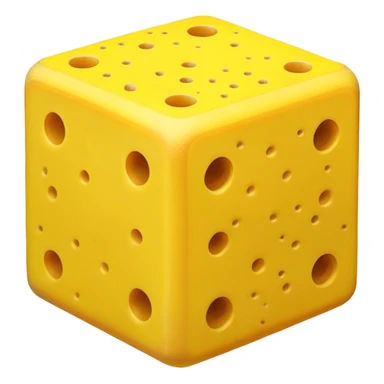 small sponge die sticker