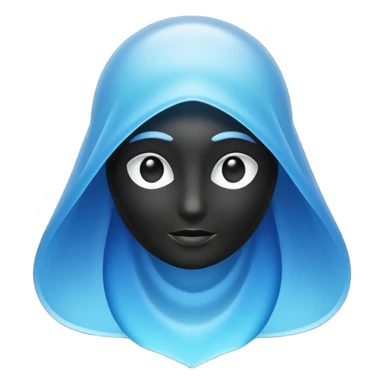 i want somehting with aura that represents developers logo not person black aura sticker