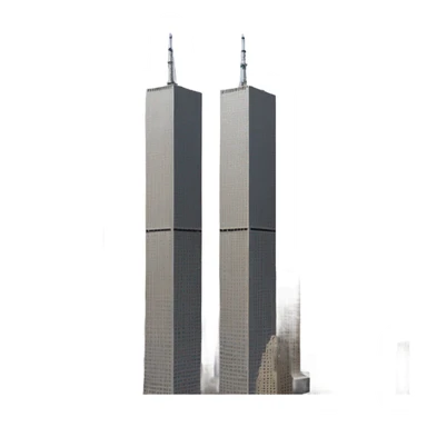 twin towers sticker