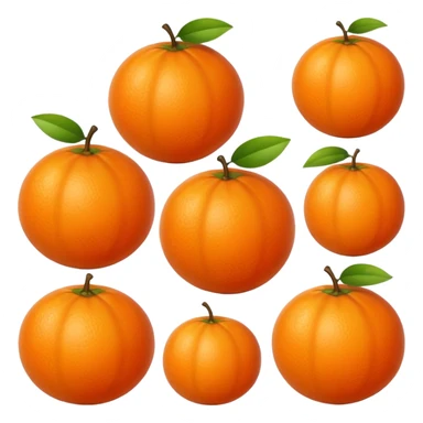 orange (fruit) sticker