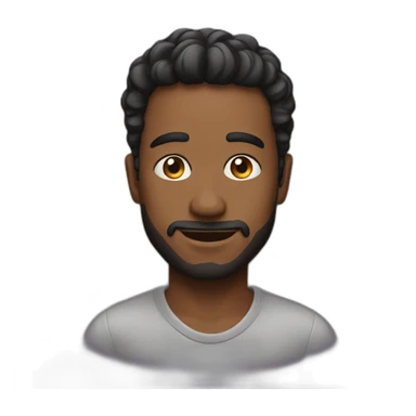 a man in love sticker