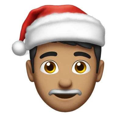 zayn with santa hat sticker
