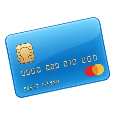 Cartão de crédito sticker