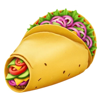 Pink taco sticker