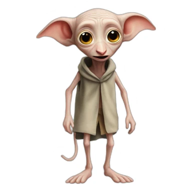 dobby with sock sticker