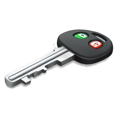 Car key sticker