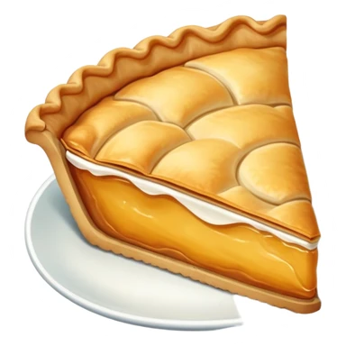 Flipper pie sticker