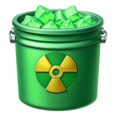 nuclear waste sticker