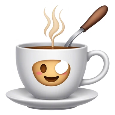 TEA CHAI CUTTING CUP EMOGI sticker