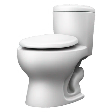 Toilet race car sticker