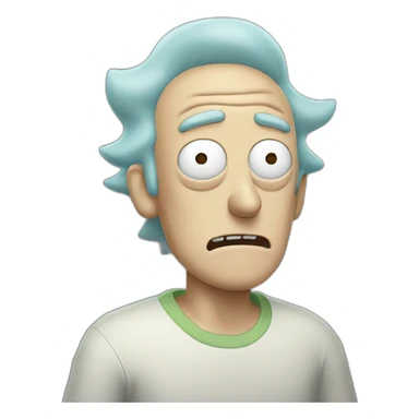 Morty Rick and morty  sticker
