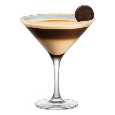 Espresso martini cocktail sticker