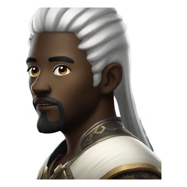 black spirit from black desert mobile sticker