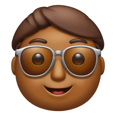 Poop with sunglasses sticker